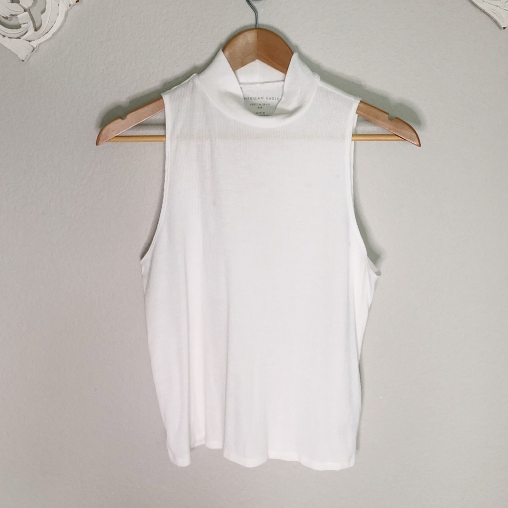 American Eagle soft and sexy mock turtlene… - Picture 1 of 6